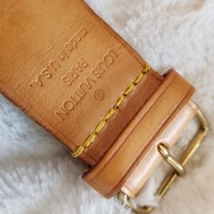VINTAGE Louis Vuitton Vachetta Luggage Strap